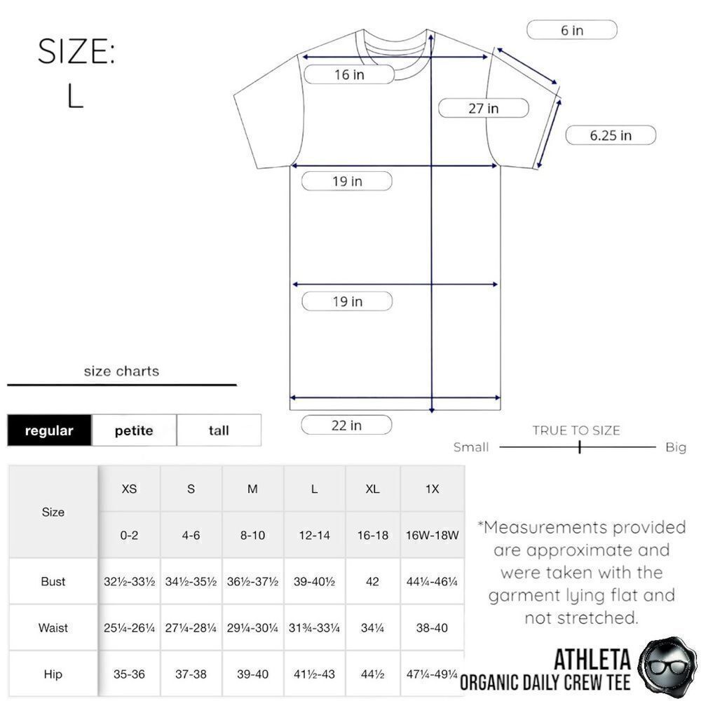 ATHLETA ORGANIC DAILY CREW TEE SHIRT GREY HEATHER COTTON T-SHIRT SIZE LARGE NEW - Picture 10 of 14